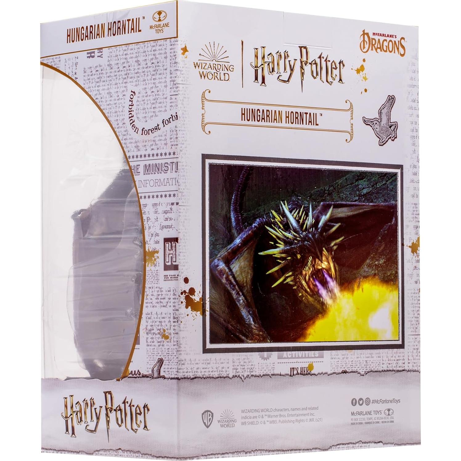 Estatua Dragón Horntail Húngaro McFarlane 27.94 cm Harry Potter