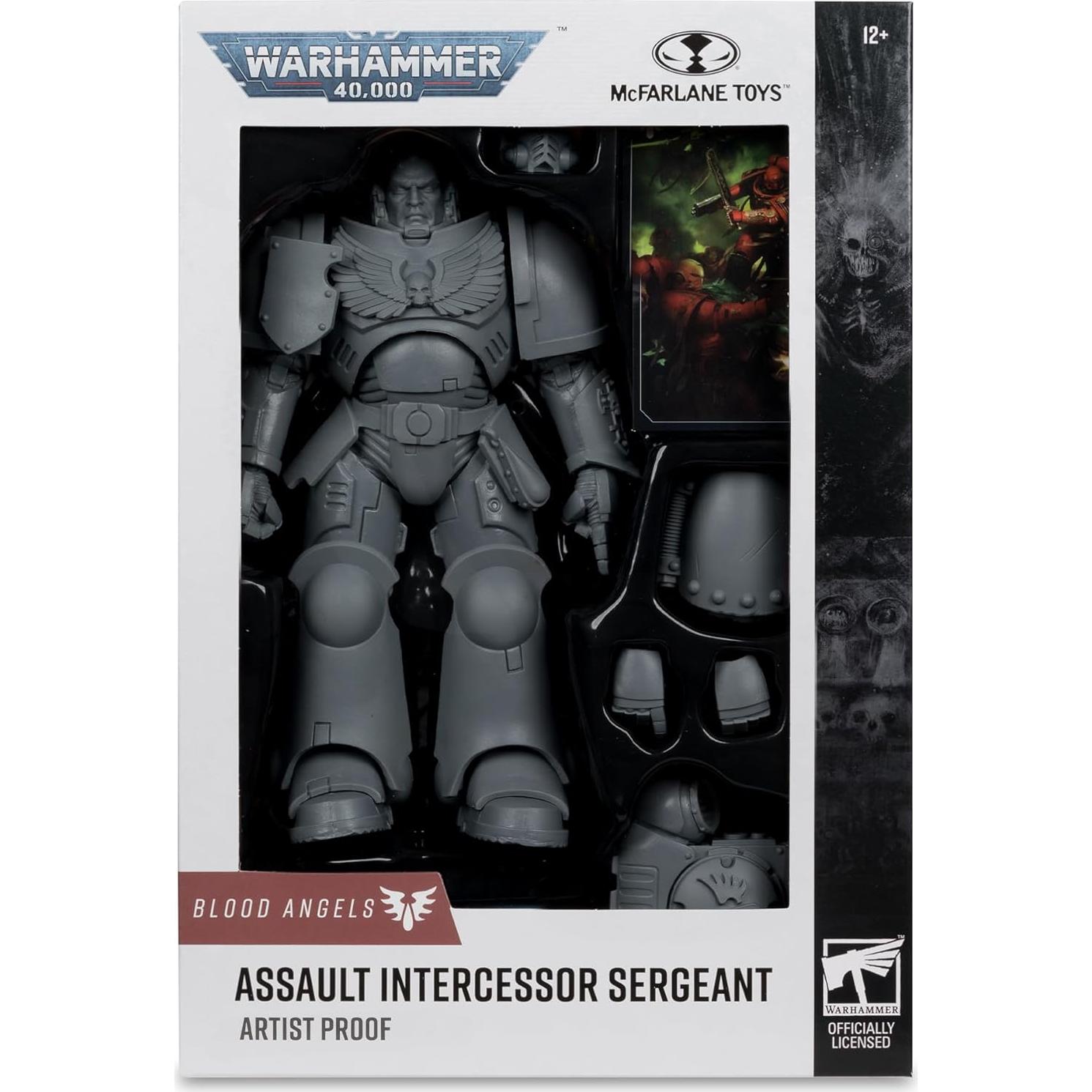Figura Sargento Intercesor de Asalto McFarlane 17.78 cm Warhammer 40,000