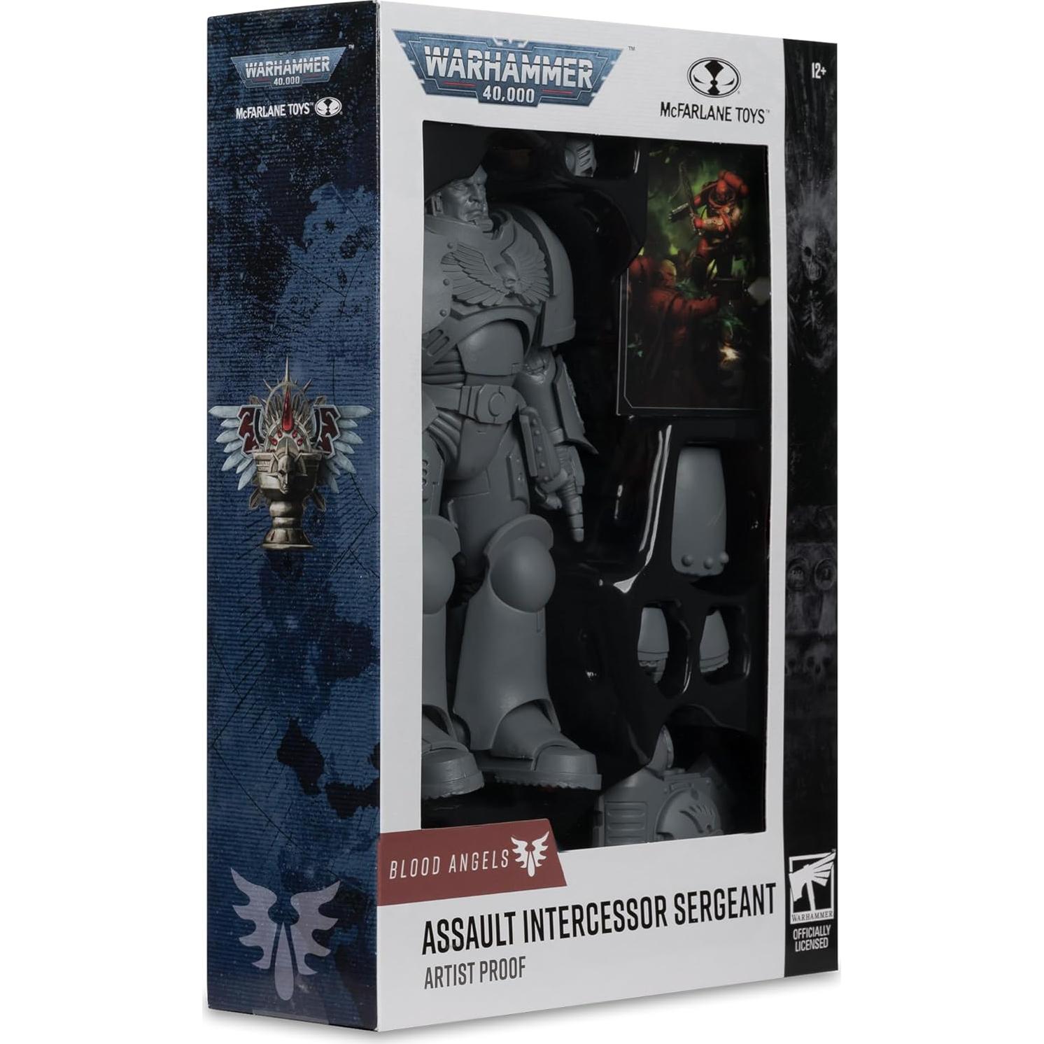 Figura Sargento Intercesor de Asalto McFarlane 17.78 cm Warhammer 40,000