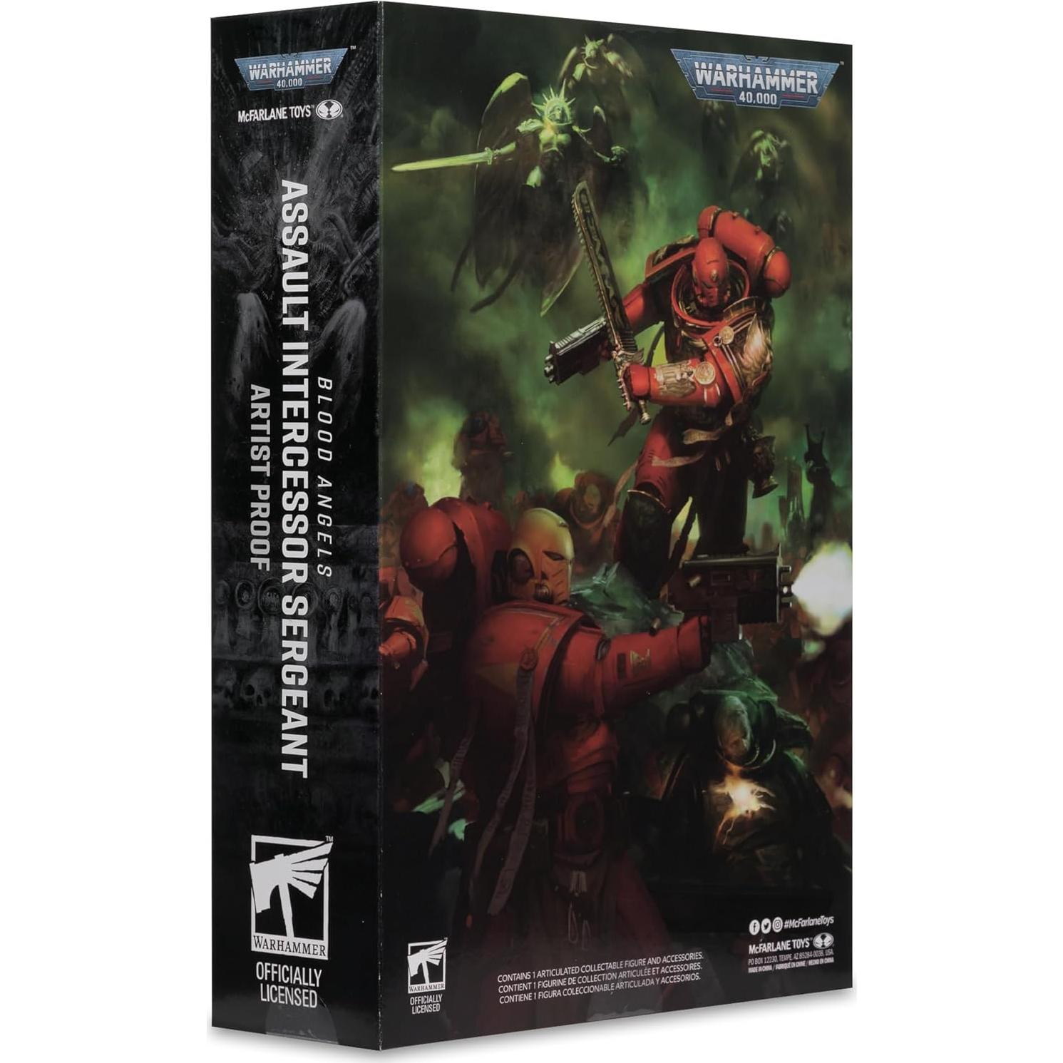 Figura Sargento Intercesor de Asalto McFarlane 17.78 cm Warhammer 40,000