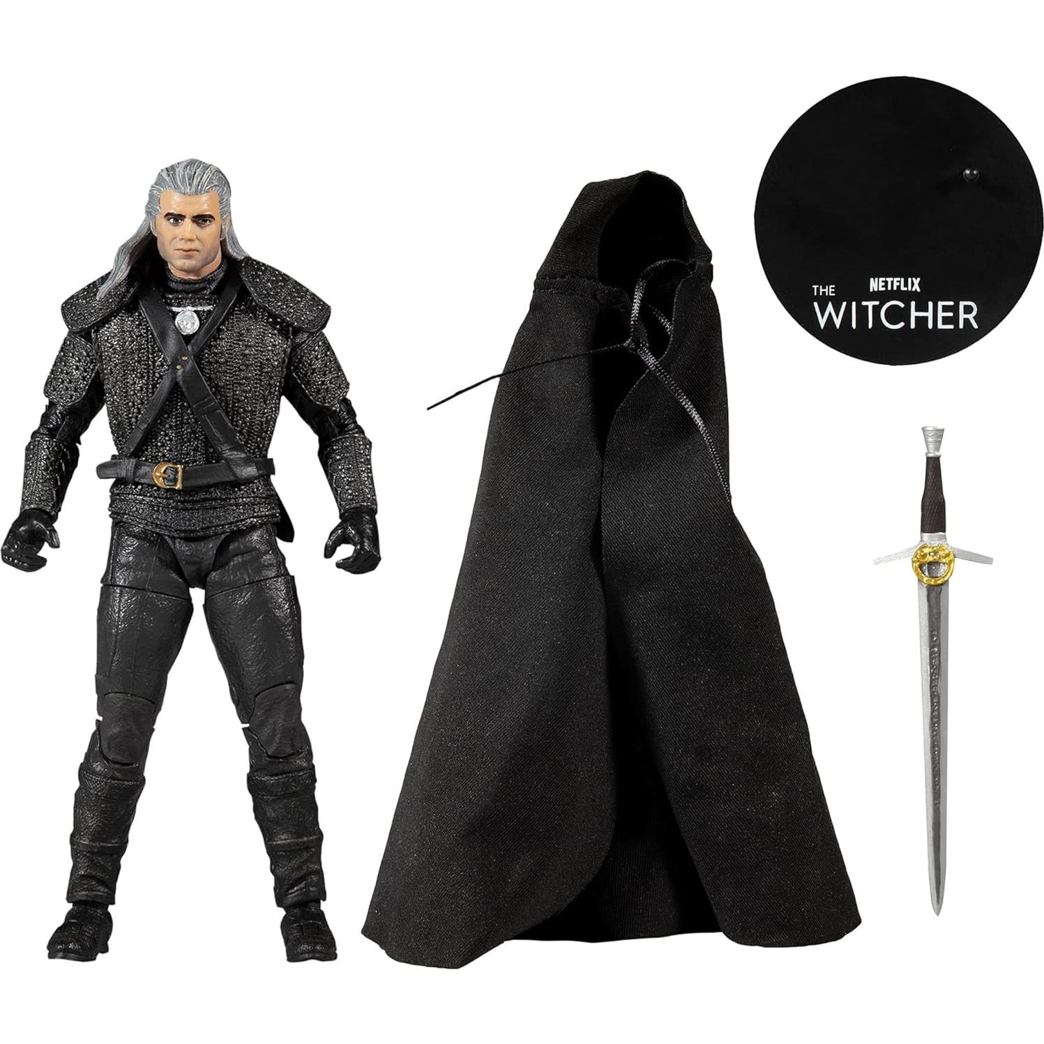 Figura de Acción McFarlane The Witcher Geralt de Rivia 17.78 cm