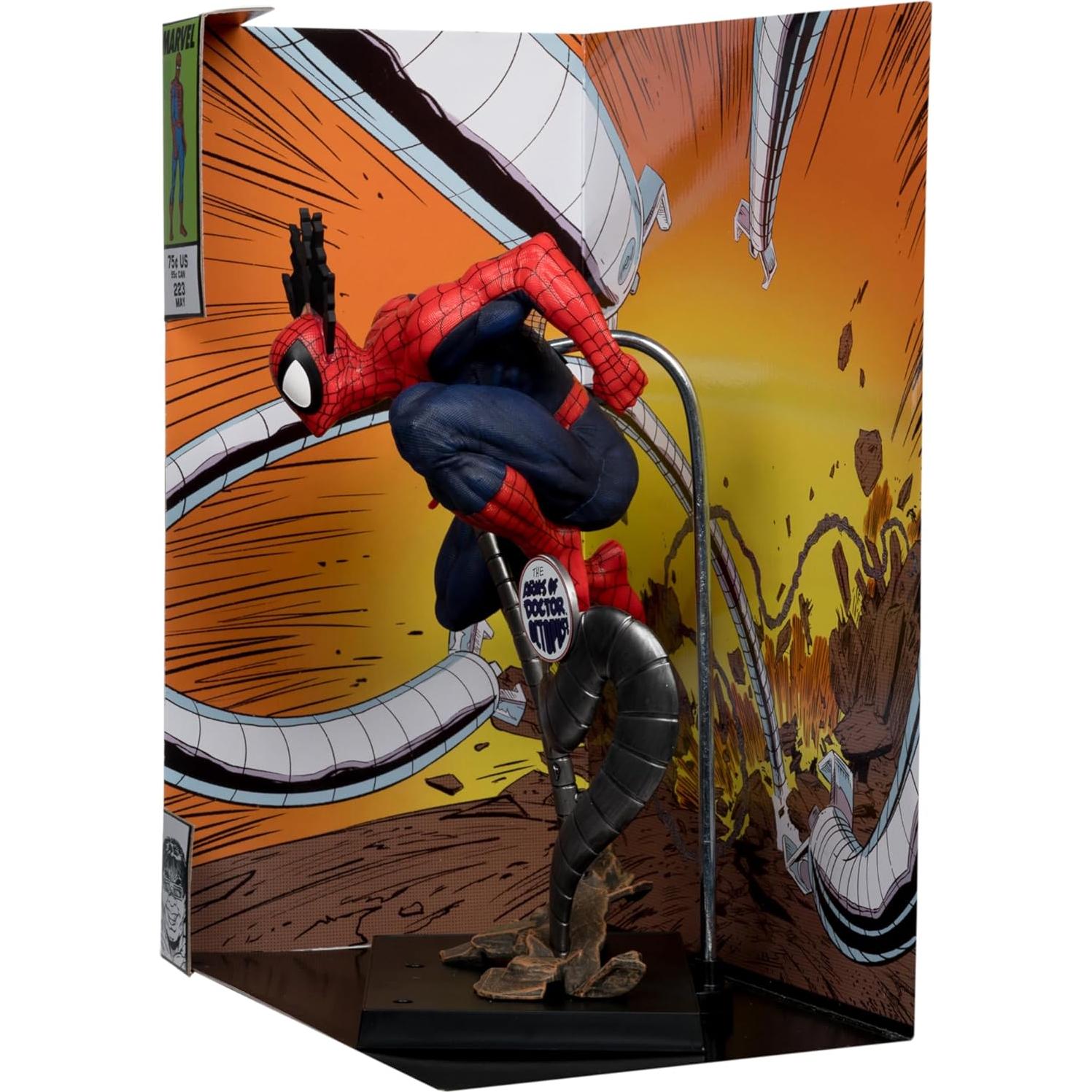 Figura Coleccionable Spider-Man 1:6 McFarlane Toys con Escena