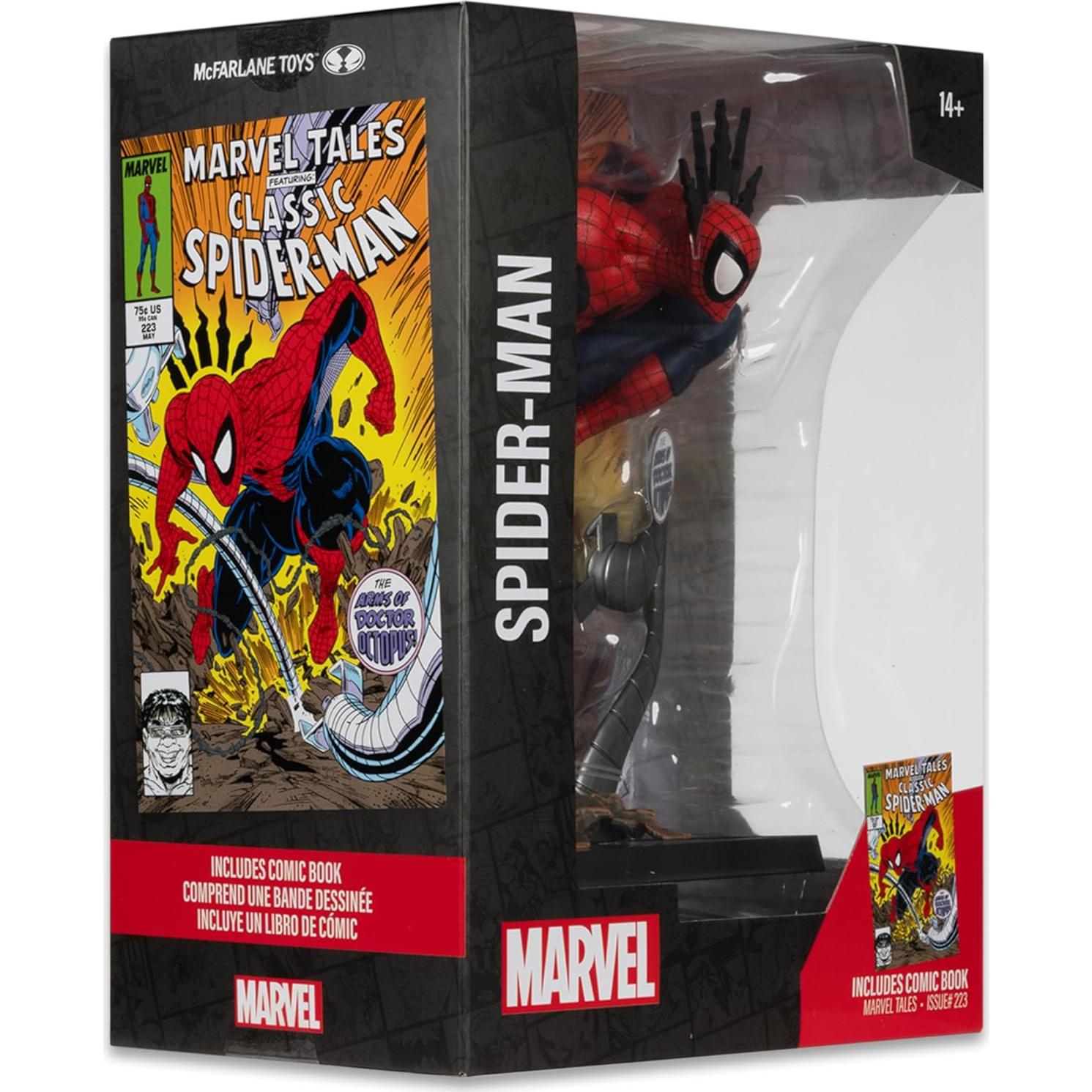 Figura Coleccionable Spider-Man 1:6 McFarlane Toys con Escena