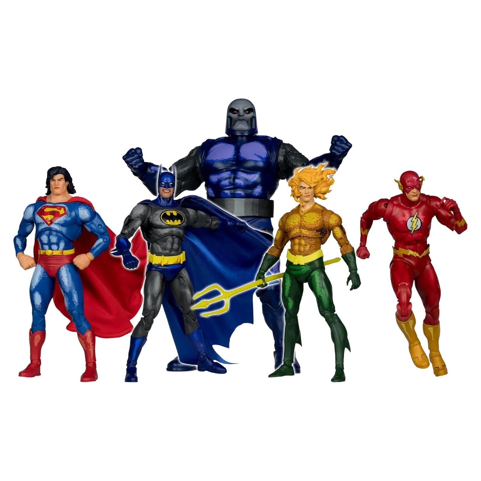 Paquete de Figuras de Acción McFarlane Toys DC Multiverse 4 Piezas