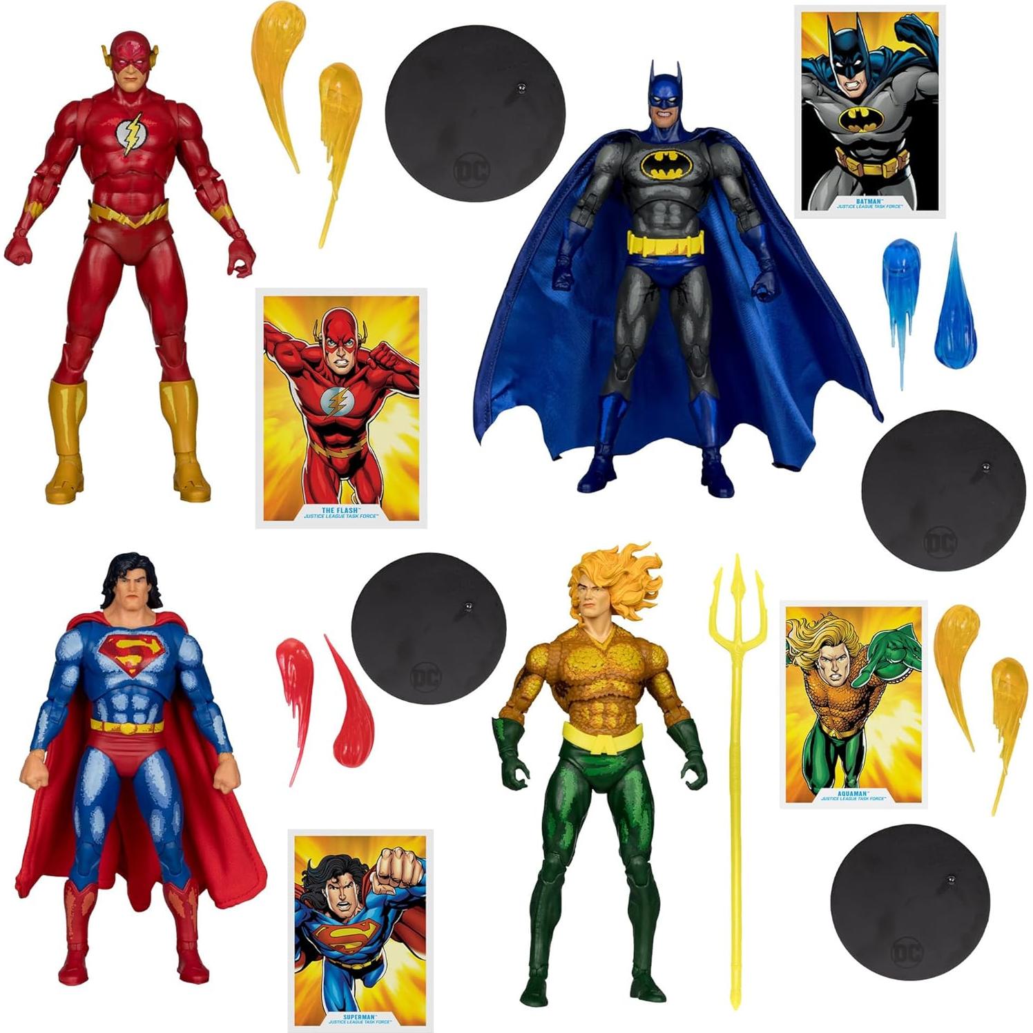 Paquete de Figuras de Acción McFarlane Toys DC Multiverse 4 Piezas