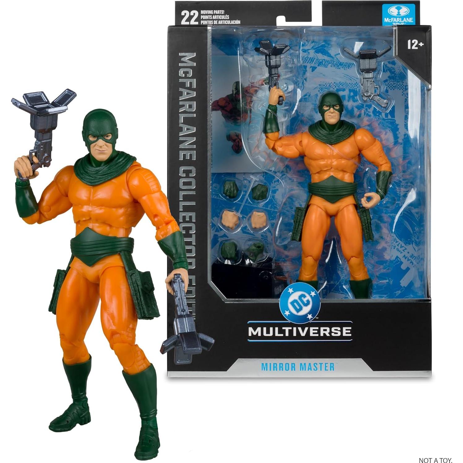 Figura de acción McFarlane Toys Mirror Master 19 cm DC Multiverse