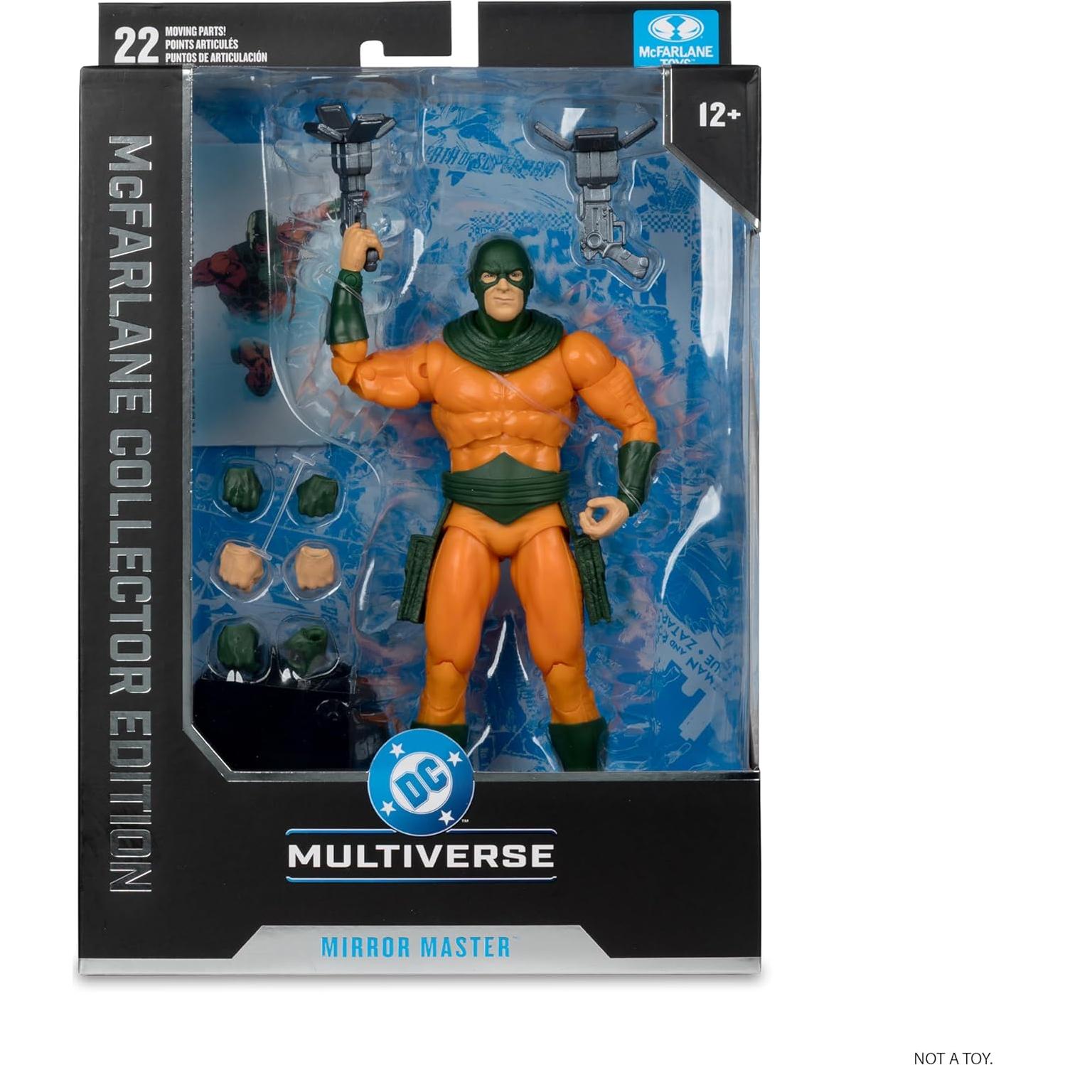 Figura de acción McFarlane Toys Mirror Master 19 cm DC Multiverse