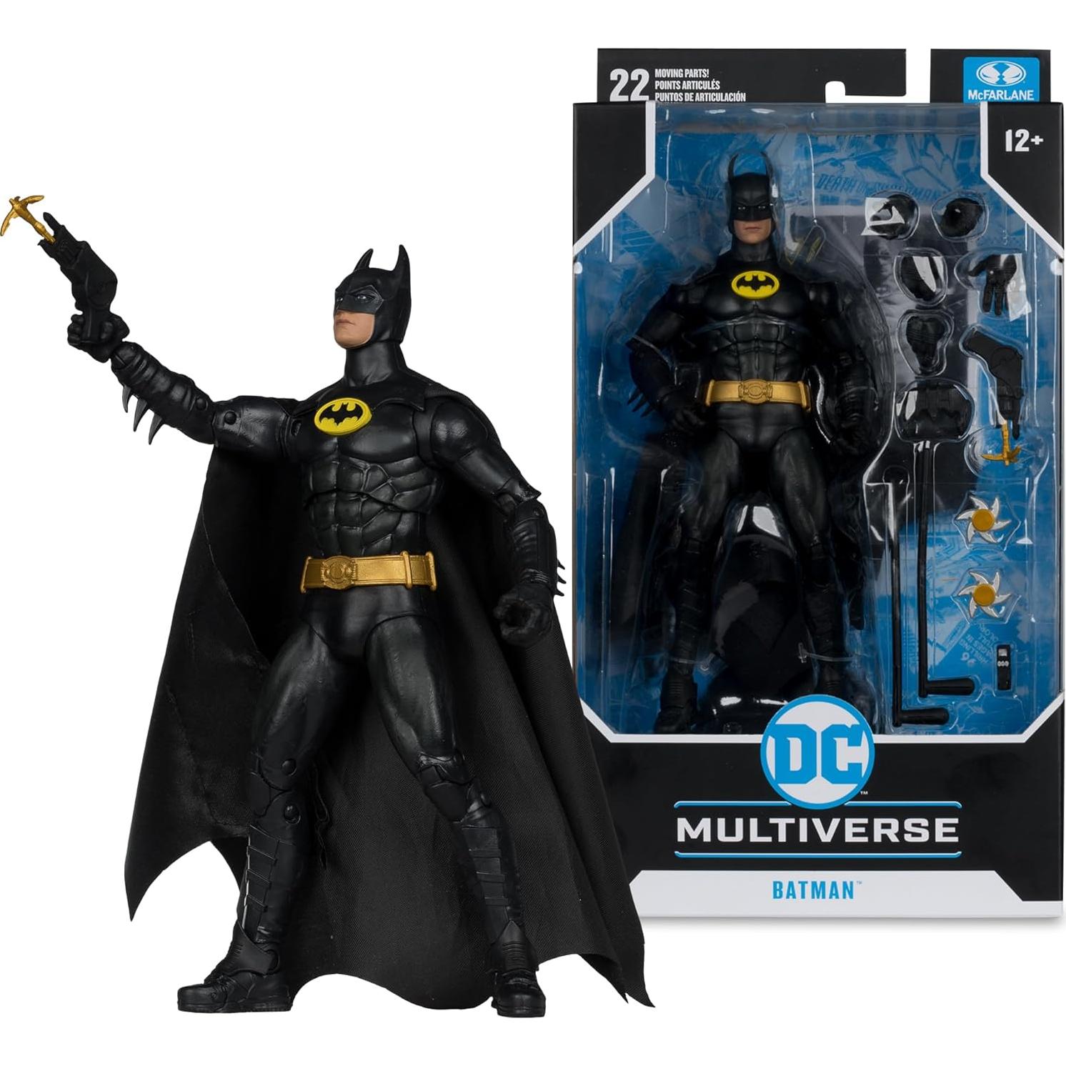 Figura de acción Batman 1989 McFarlane Toys 17 cm Ultra Articulada