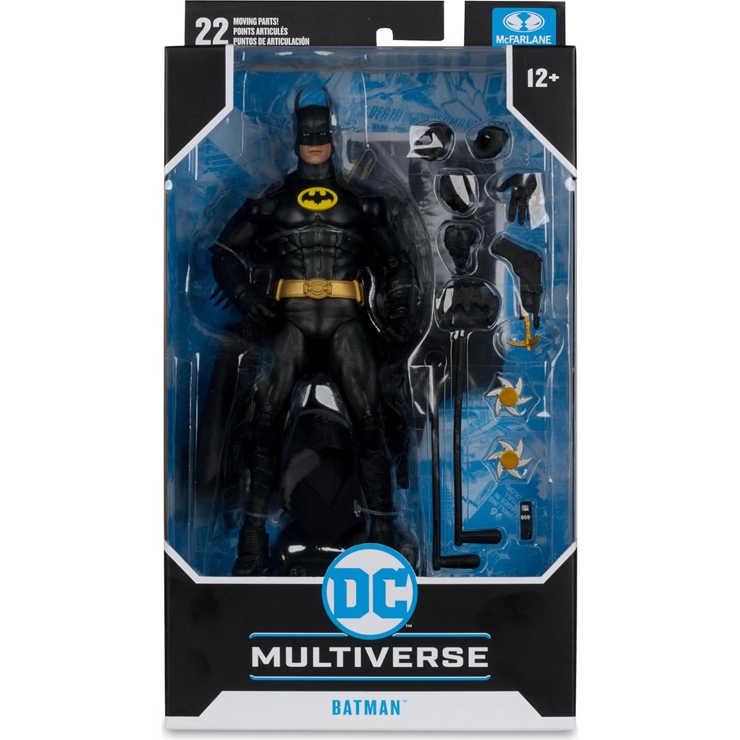 Figura de acción Batman 1989 McFarlane Toys 17 cm Ultra Articulada
