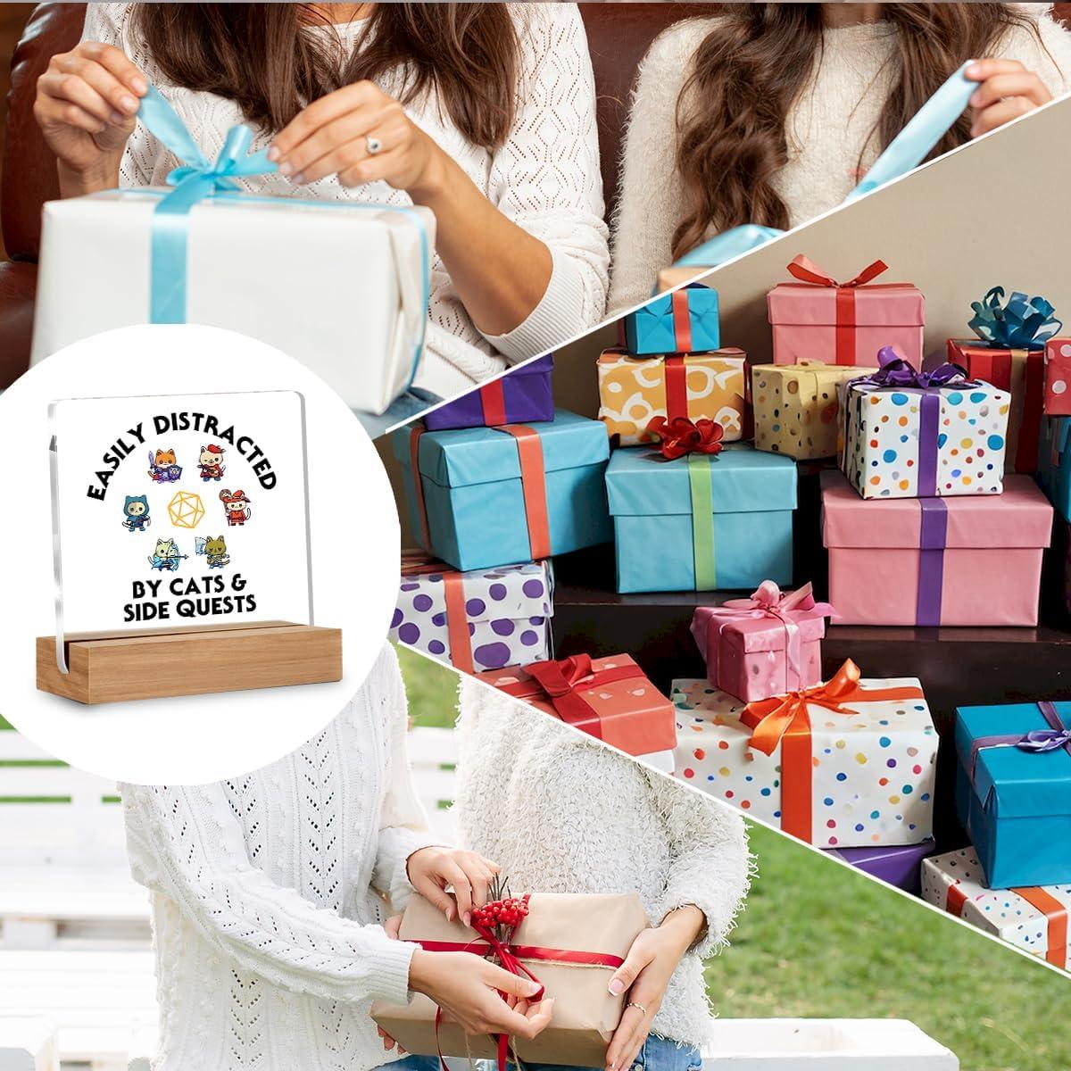 Cartel Decorativo DND WEZADUK 10.16 cm Acrílico y Madera