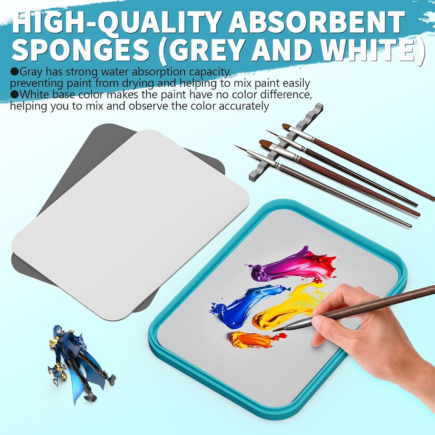 Paleta Húmeda para Pintura de Miniaturas FUNKYLEE TSB-WHITE