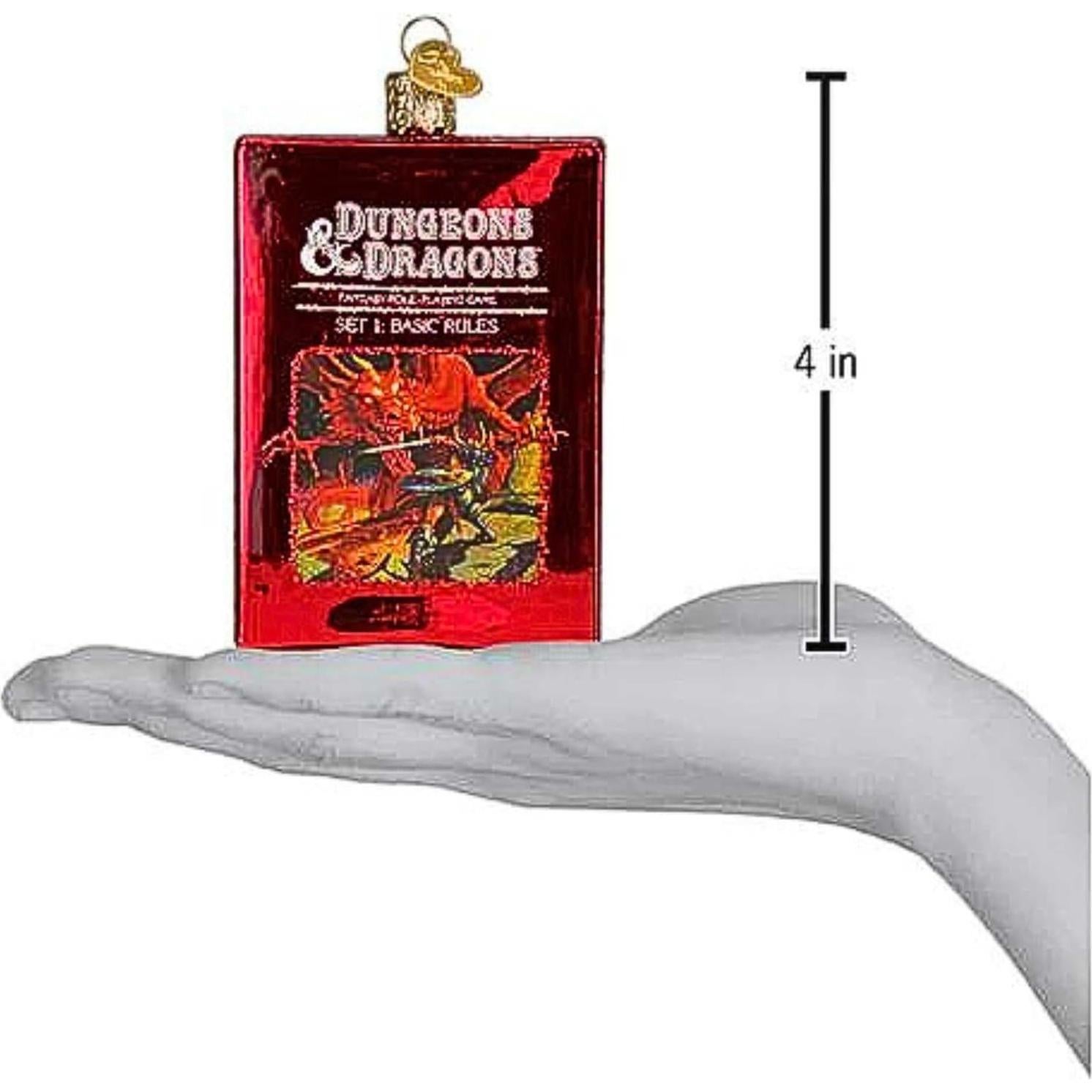 Adorno de Vidrio Soplado Dungeons & Dragons Old World 10x6x2cm