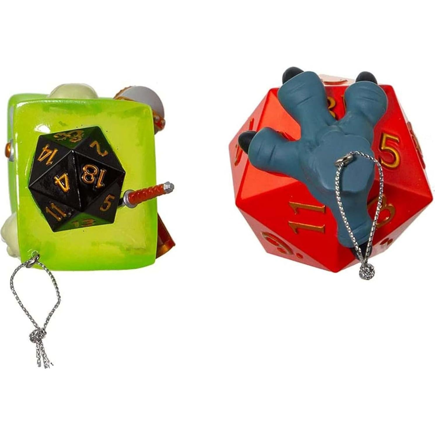 Set de 2 Dados y Cubo Gelatinoso Dungeons and Dragons Kurt Adler