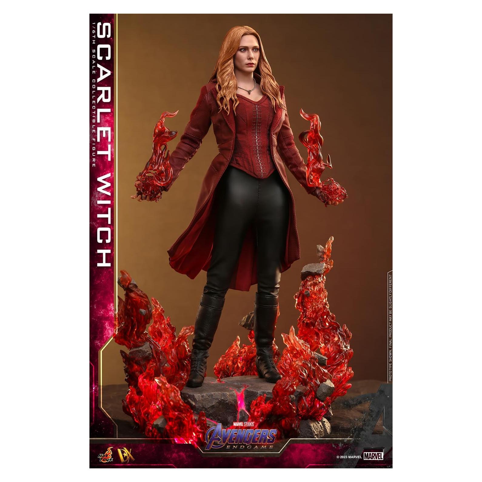 Figura de acción Hot Toys Scarlet Witch 28 cm Marvel