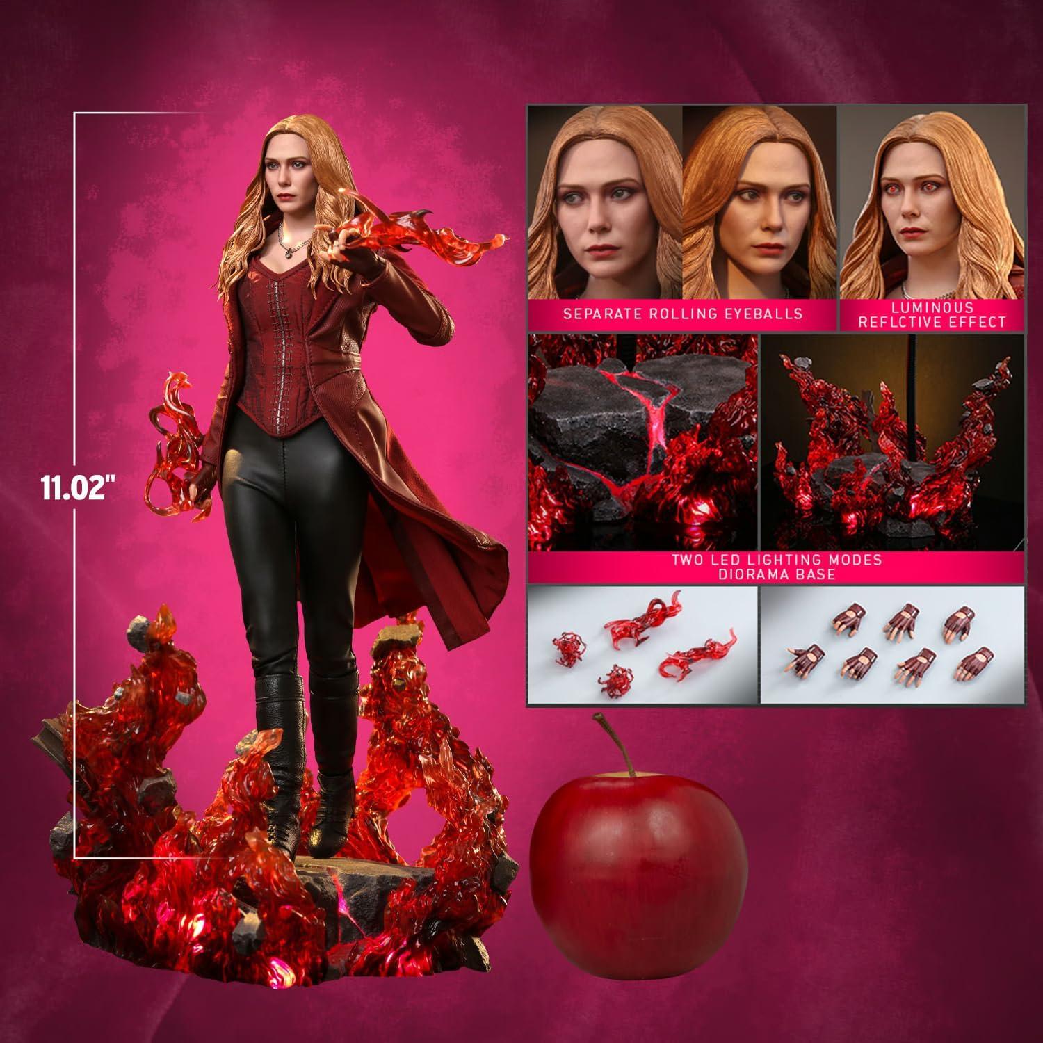 Figura de acción Hot Toys Scarlet Witch 28 cm Marvel