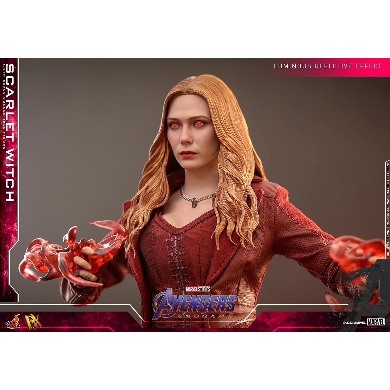 Figura de acción Hot Toys Scarlet Witch 28 cm Marvel