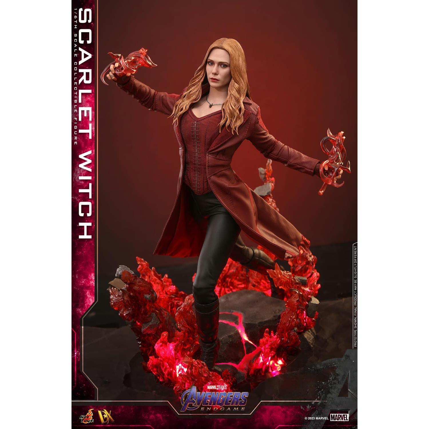 Figura de acción Hot Toys Scarlet Witch 28 cm Marvel