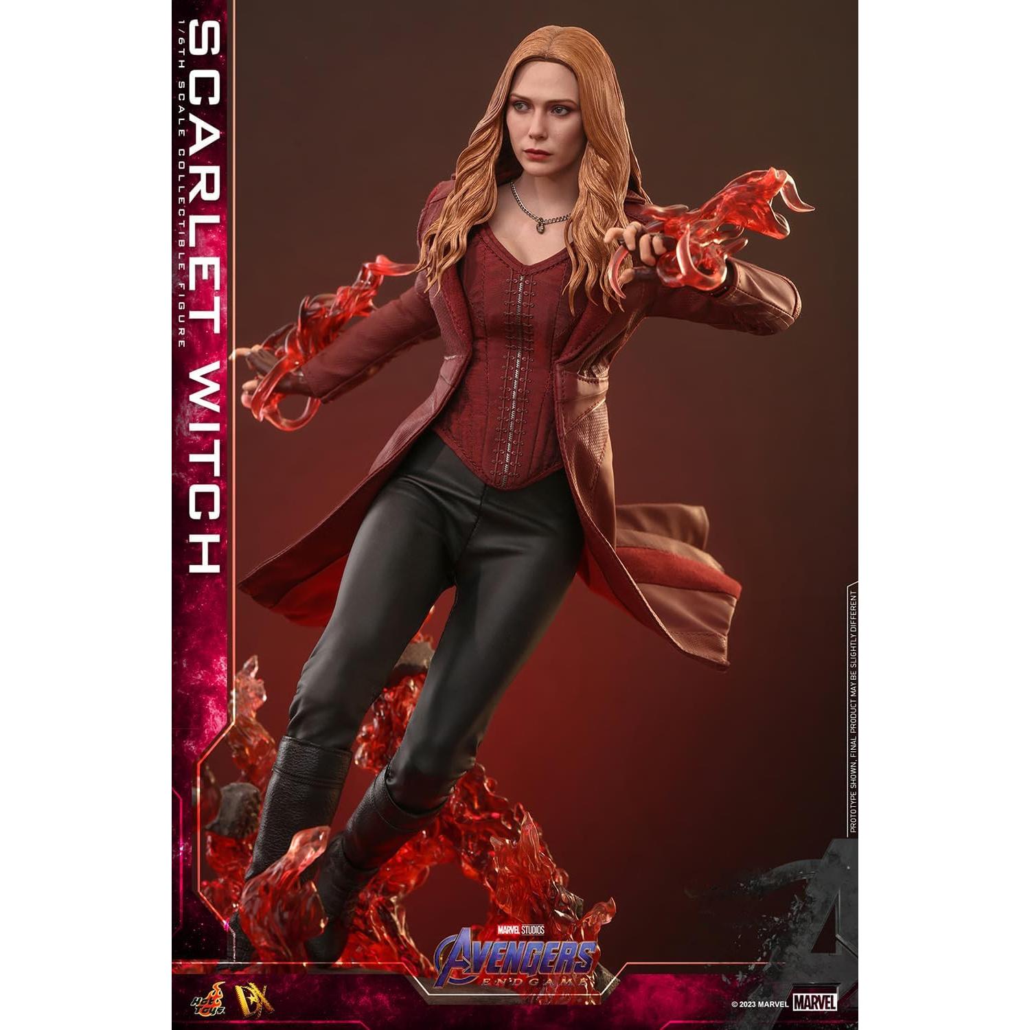 Figura de acción Hot Toys Scarlet Witch 28 cm Marvel