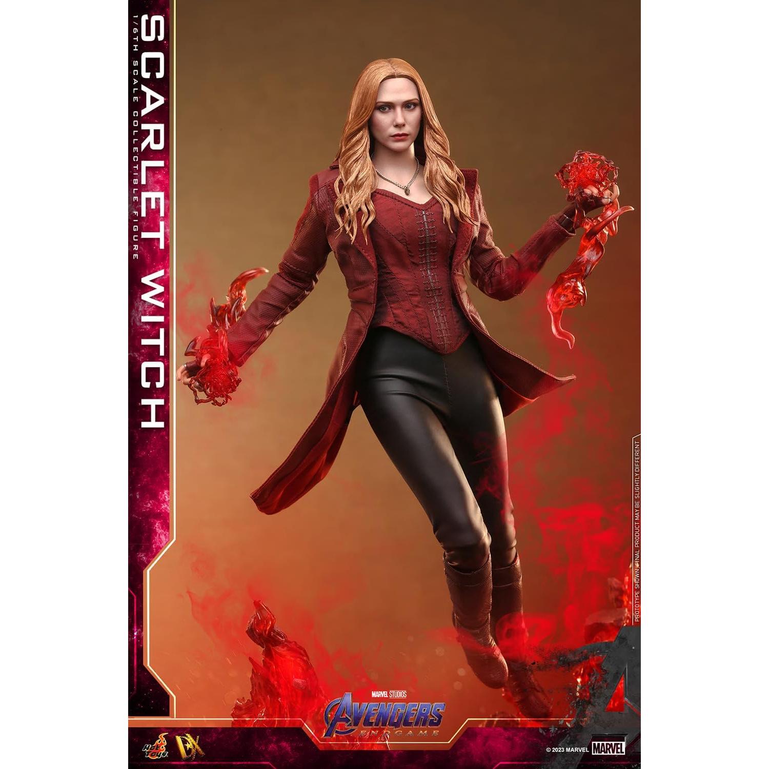 Figura de acción Hot Toys Scarlet Witch 28 cm Marvel