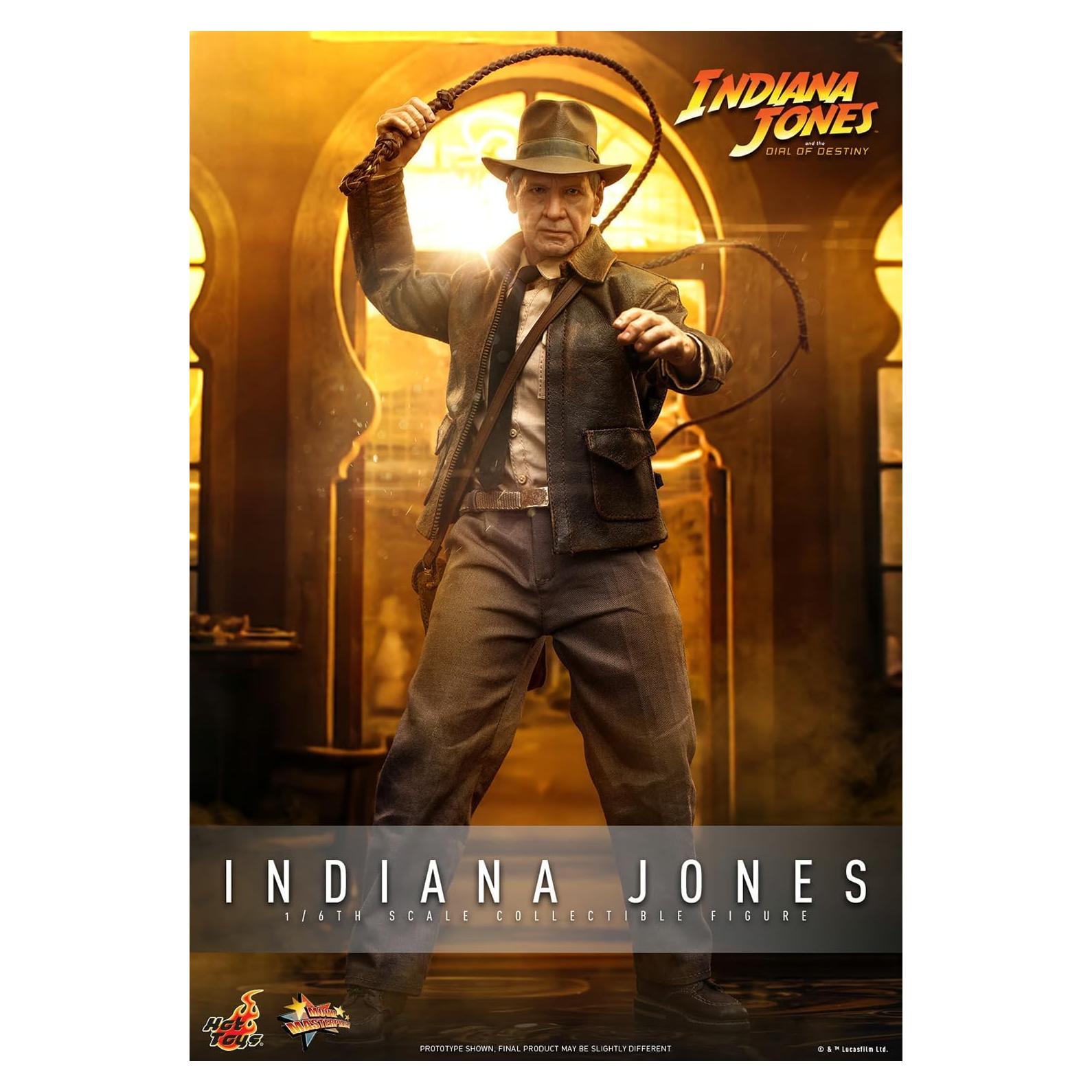 Figura de acción Indiana Jones Hot Toys 30 cm con accesorios