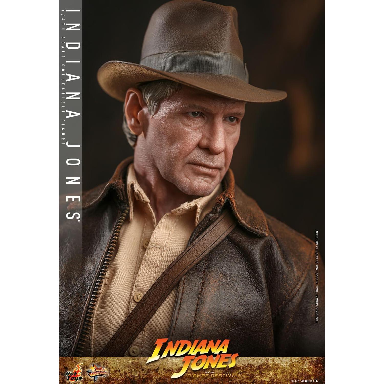 Figura de acción Indiana Jones Hot Toys 30 cm con accesorios