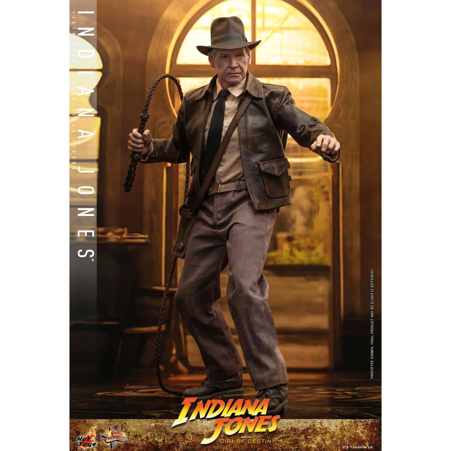 Figura de acción Indiana Jones Hot Toys 30 cm con accesorios