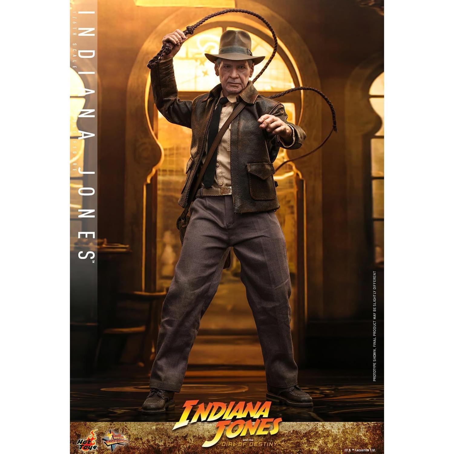 Figura de acción Indiana Jones Hot Toys 30 cm con accesorios