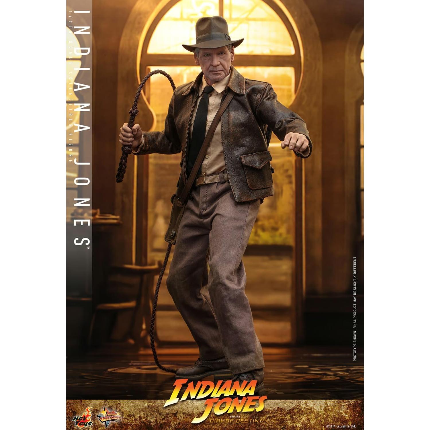 Figura de acción Indiana Jones Hot Toys 30 cm con accesorios