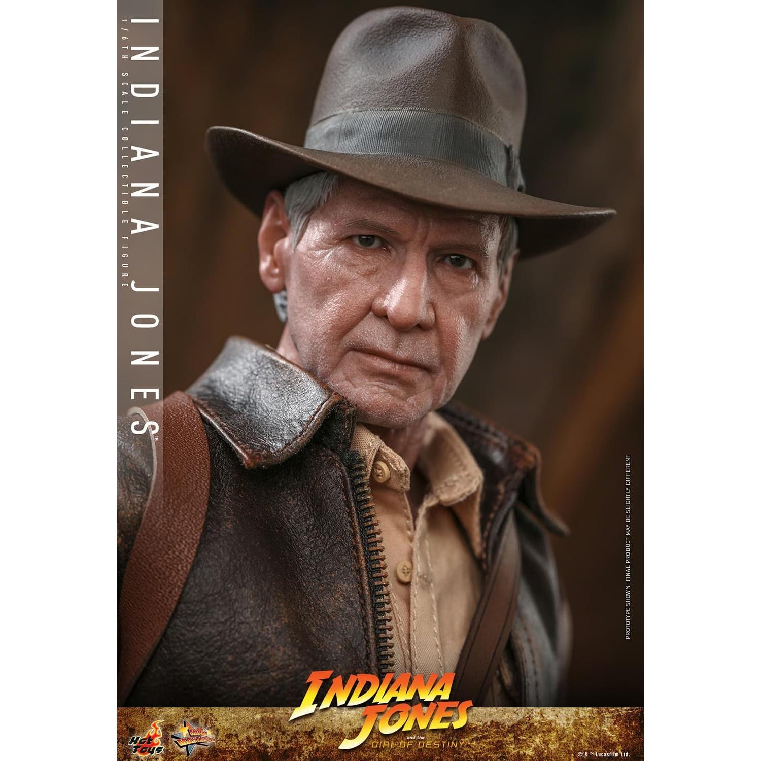 Figura de acción Indiana Jones Hot Toys 30 cm con accesorios