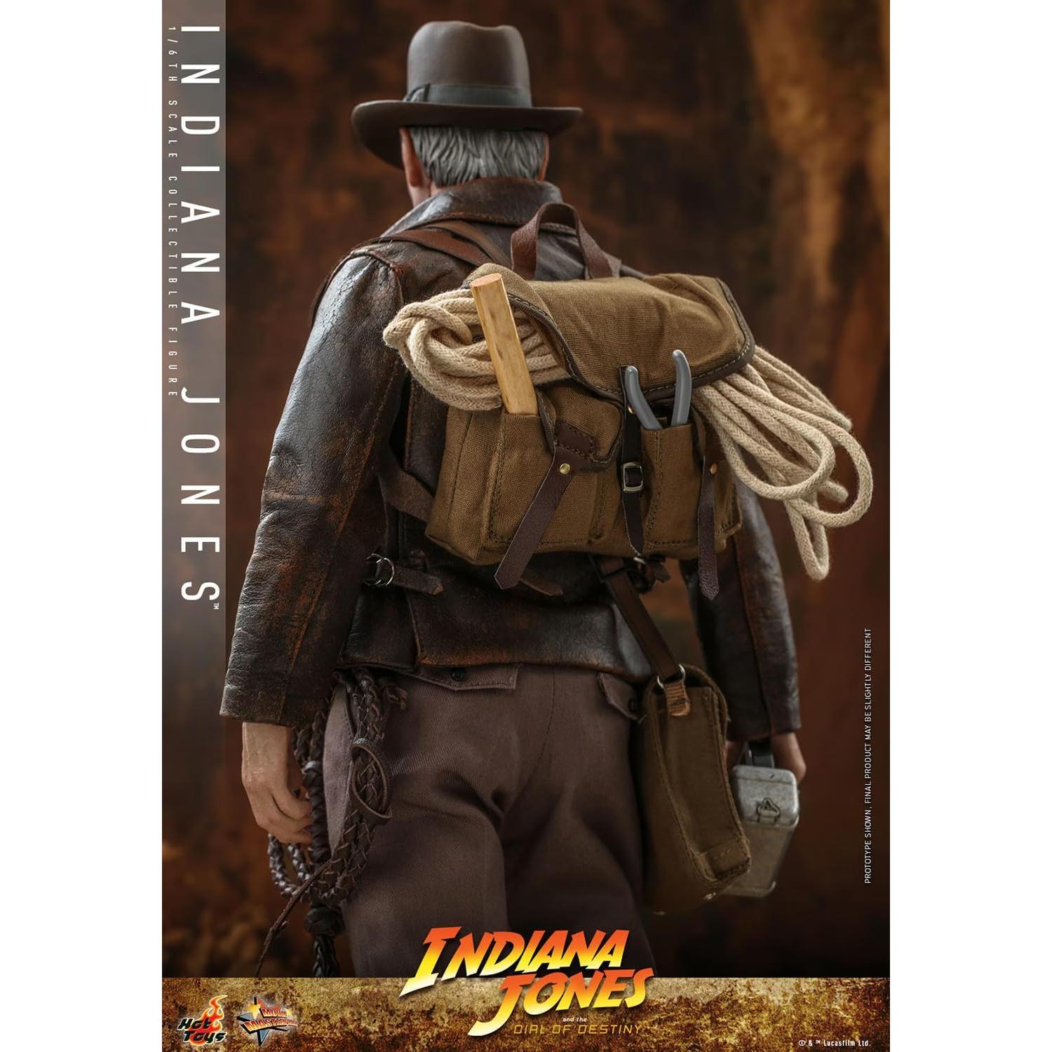 Figura de acción Indiana Jones Hot Toys 30 cm con accesorios