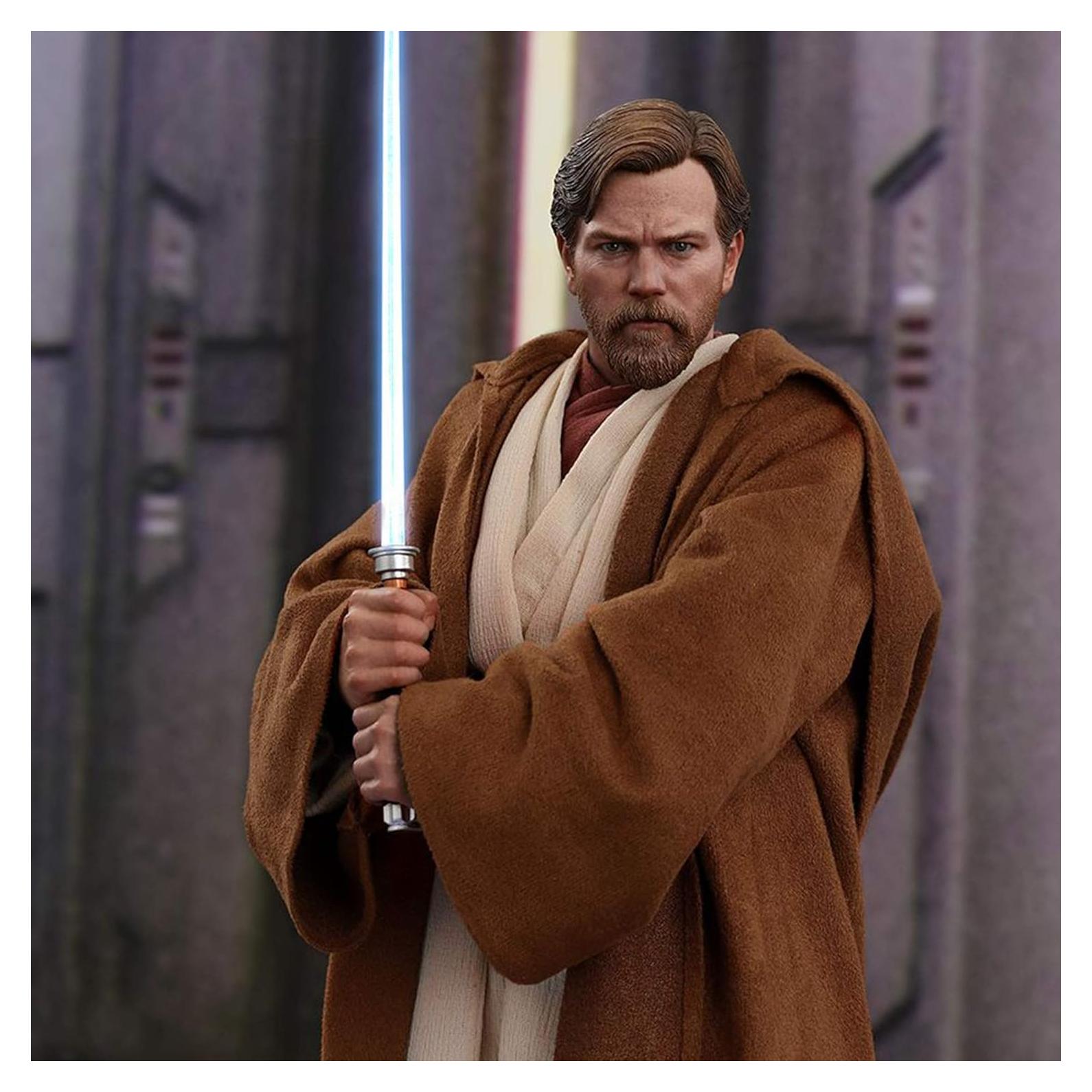 Figura Coleccionable Obi-Wan Kenobi Deluxe Hot Toys 30.48 cm