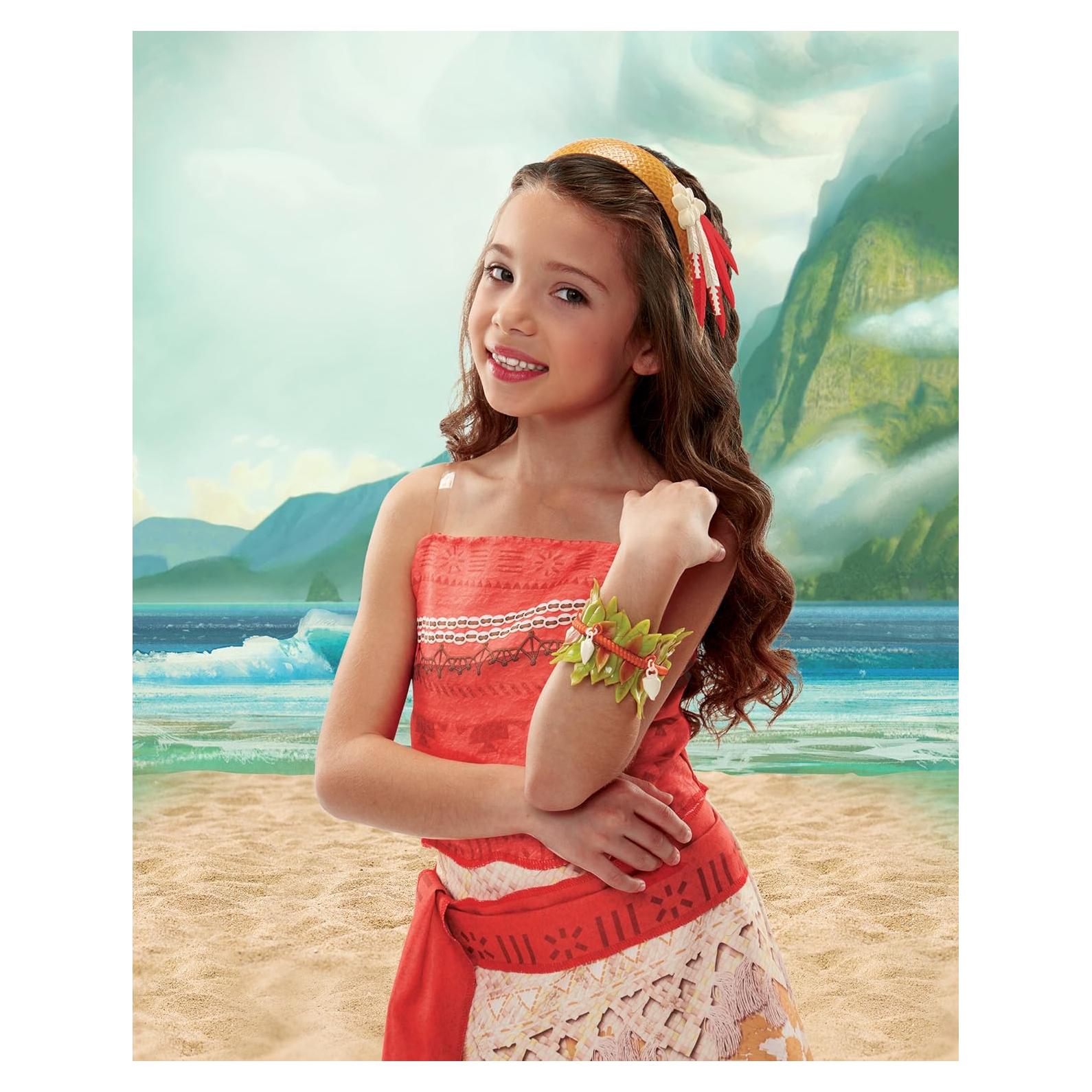 Conjunto de Accesorios Moana Disney - Diadema y Pulsera/Tobillo
