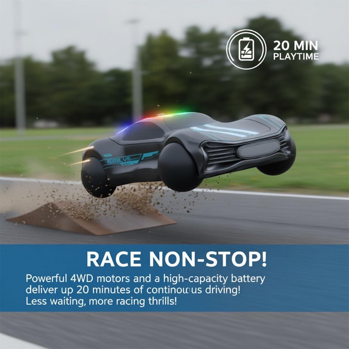 Coche Acrobático RC CRAZON ISLES 1:16 con Luces LED