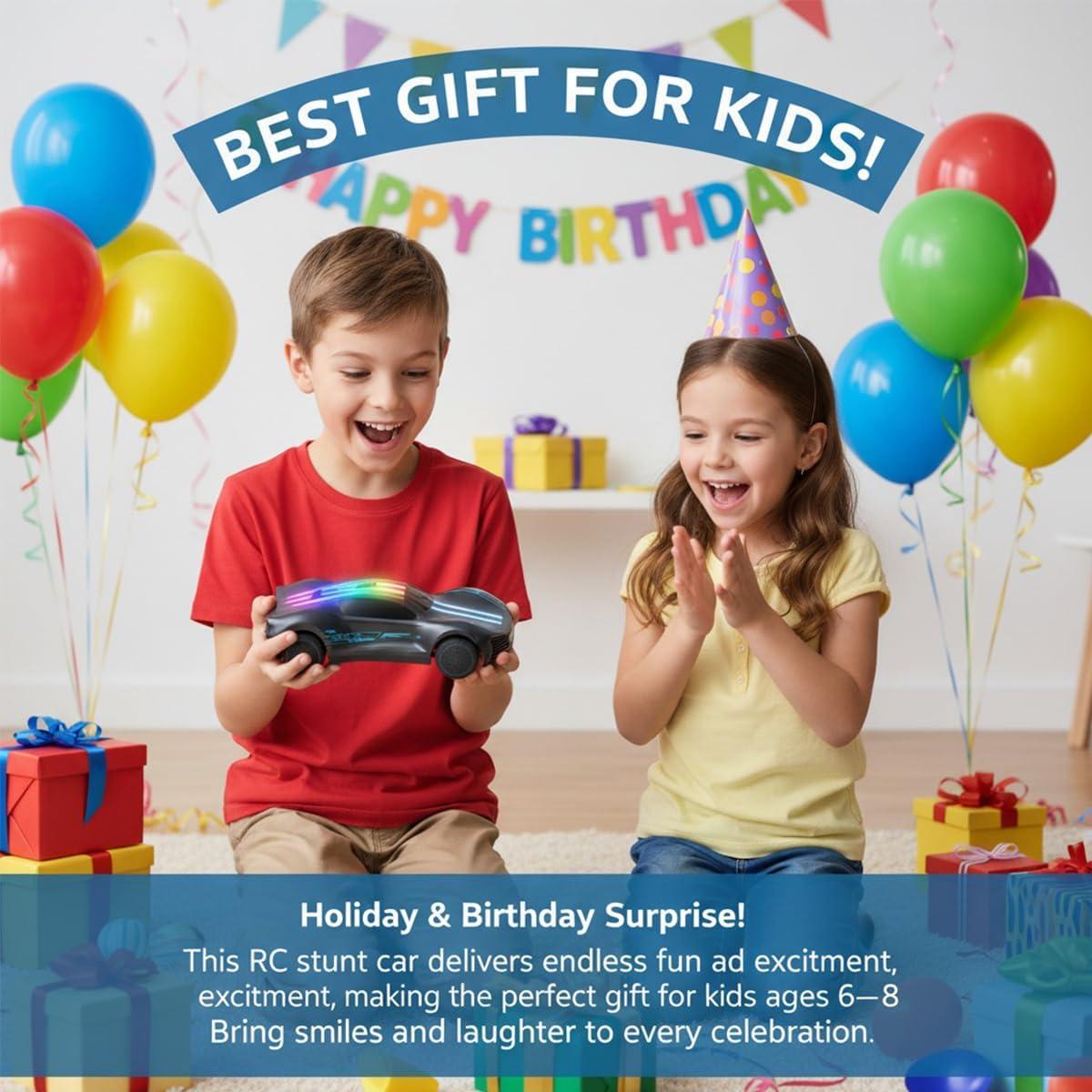 Coche Acrobático RC CRAZON ISLES 1:16 con Luces LED