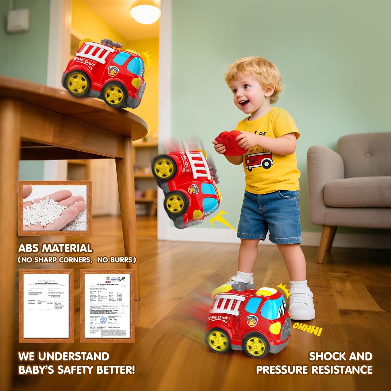 Coche de Control Remoto Bomberos SHANTOU 0.72 kg Luces Sonidos