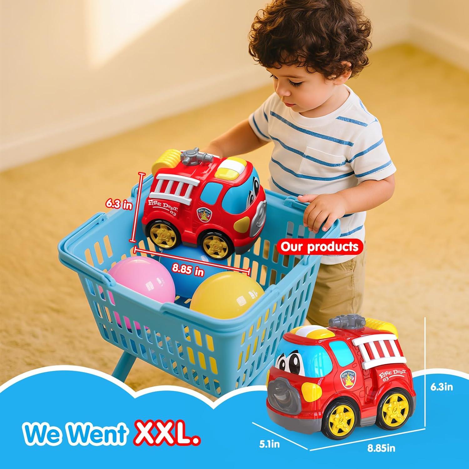 Coche de Control Remoto Bomberos SHANTOU 0.72 kg Luces Sonidos