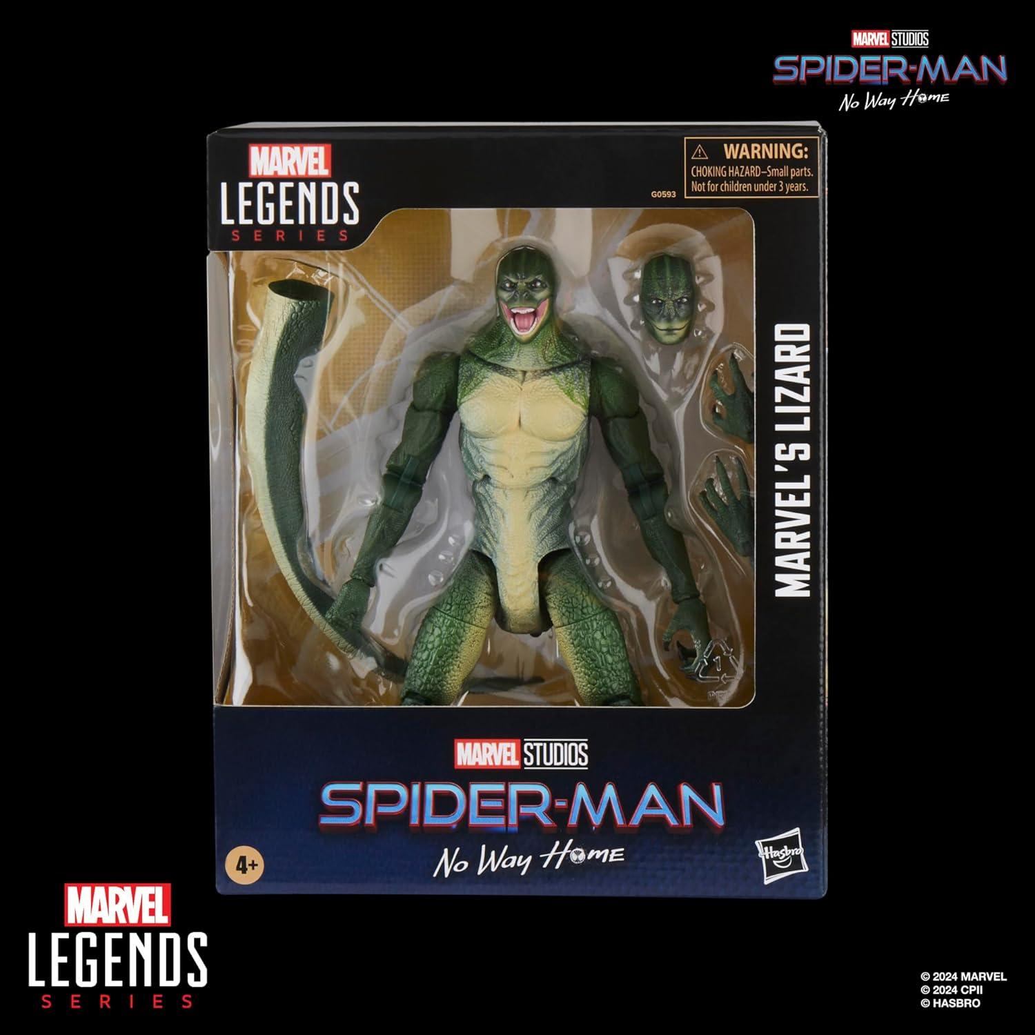 Figura de acción Lizard Marvel Legends 15 cm Spider-Man