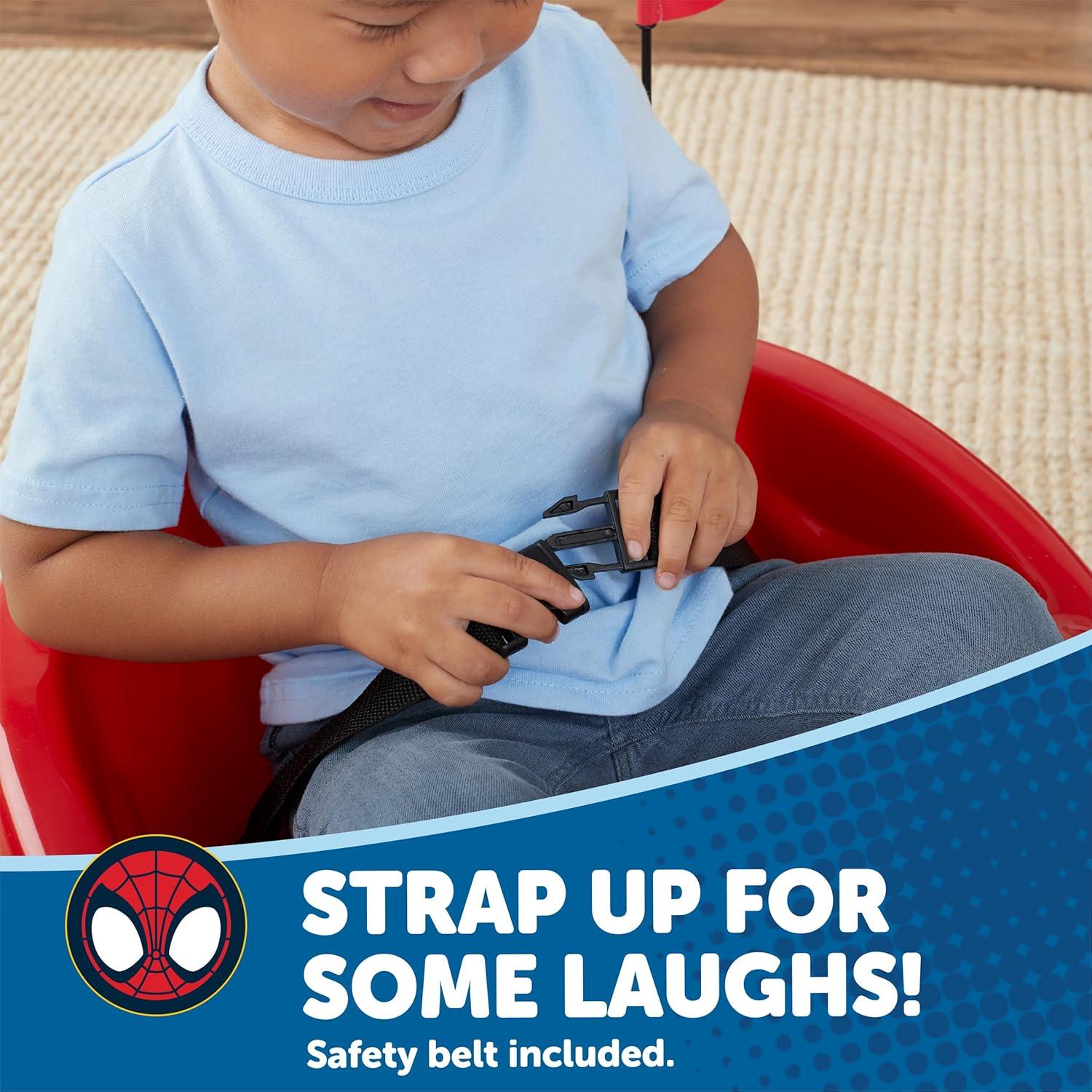 Coche de Choque Marvel Spidey 6V Flybar para Niños 1.5-4 Años