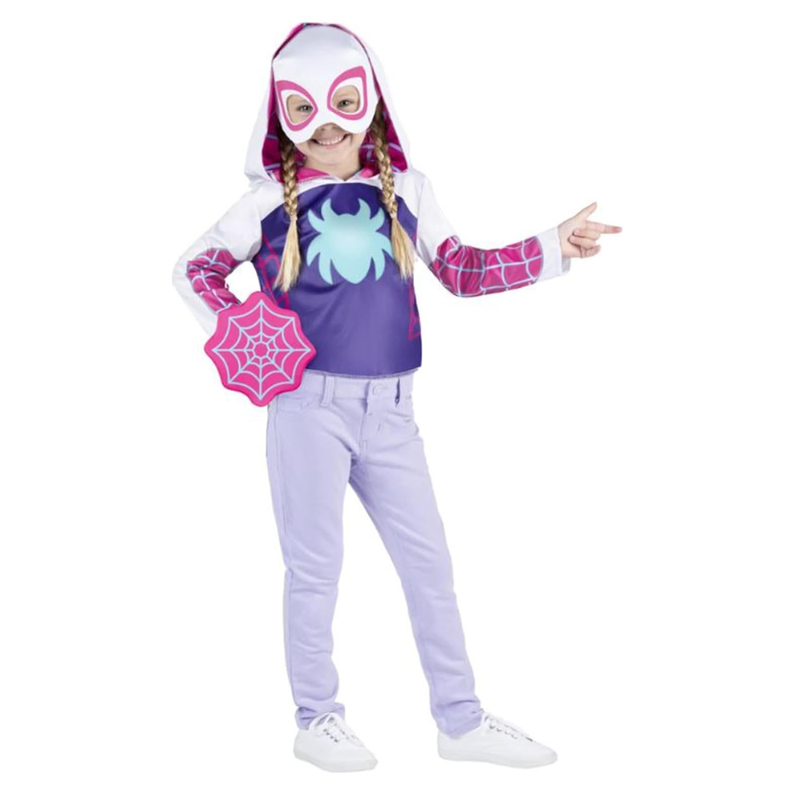 Disfraz Marvel Ghost Spider para Niños 3-4T - Conjunto Completo