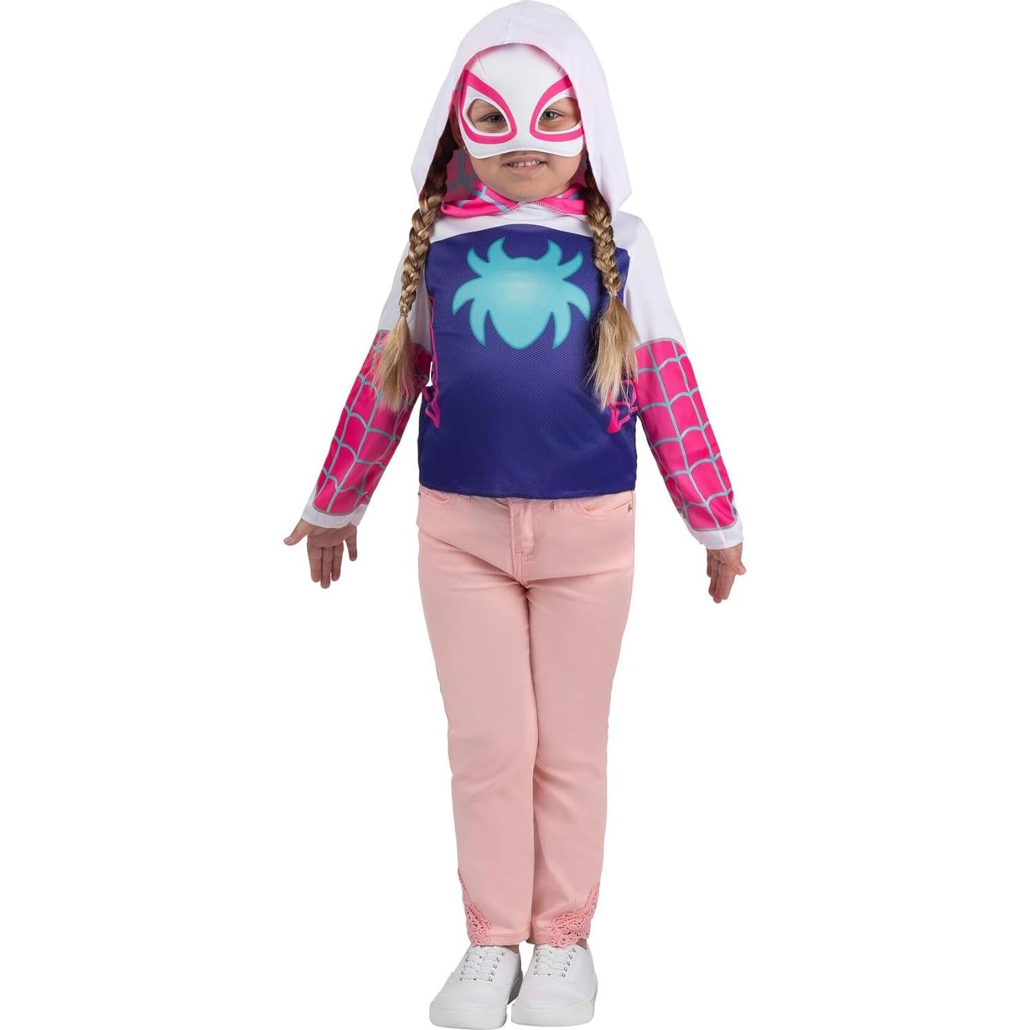 Disfraz Marvel Ghost Spider para Niños 3-4T - Conjunto Completo