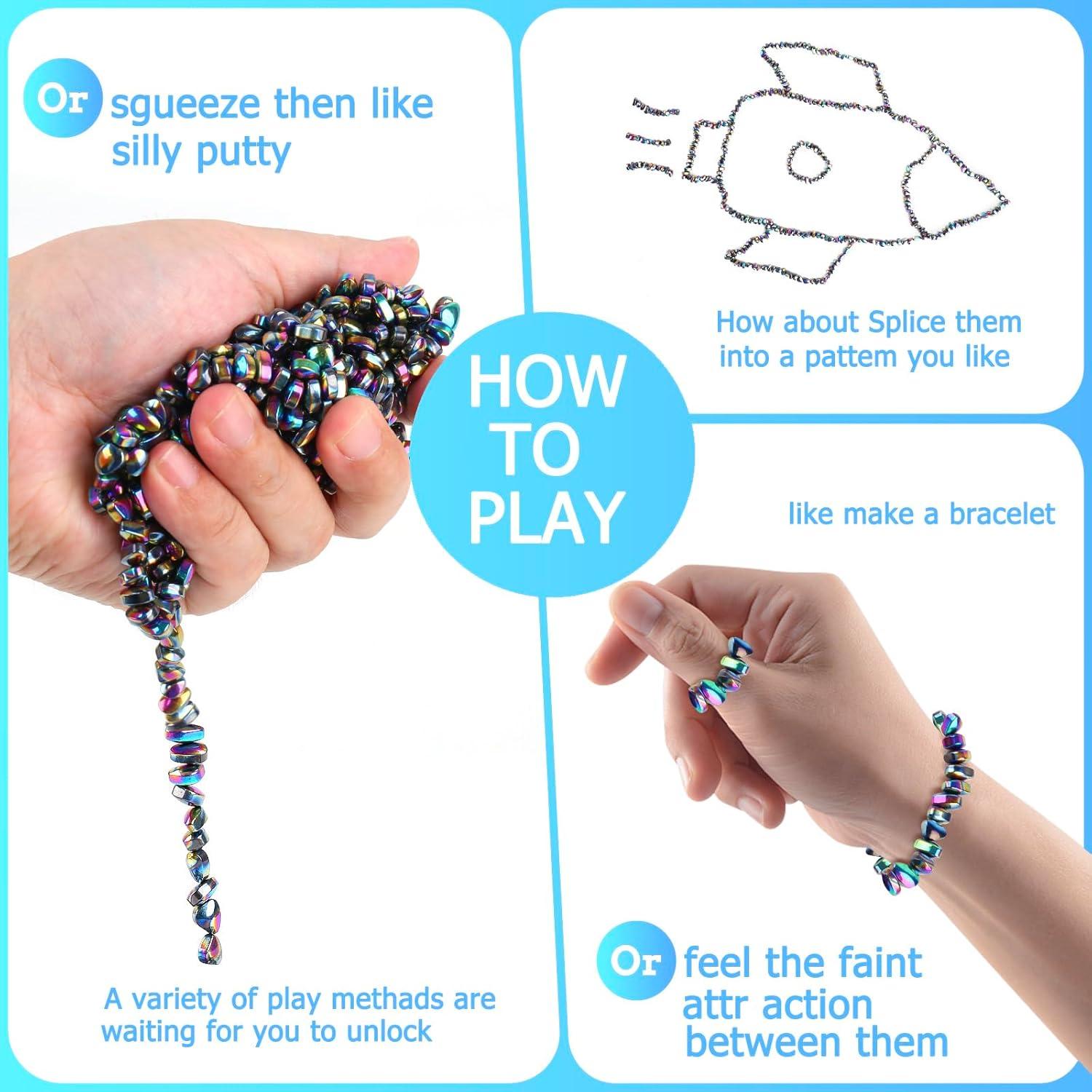 Juguetes Antiestrés WSEJK 550 Piezas Colorido para Adultos