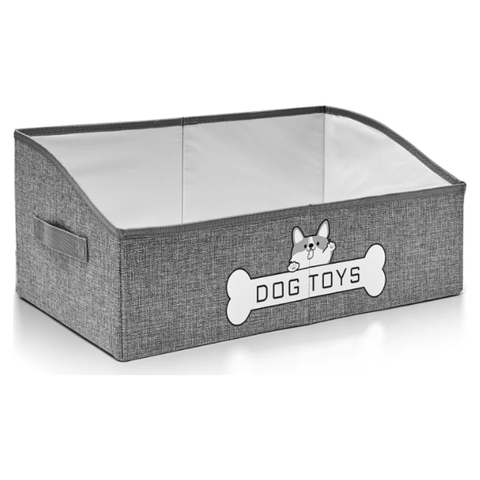 Cesta de Juguetes para Perros Mutiearo 50.8x27.9cm Gris