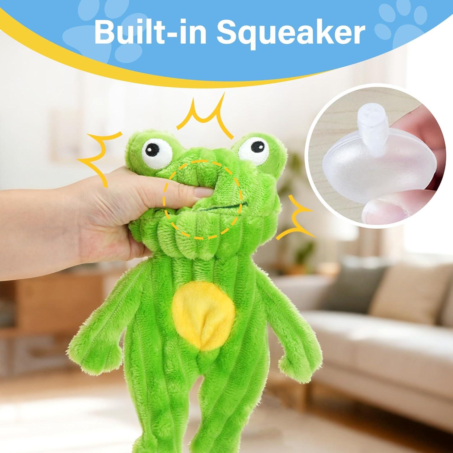 Paquete de 5 Juguetes para Perros Prime Pets - Peluche Squeaky