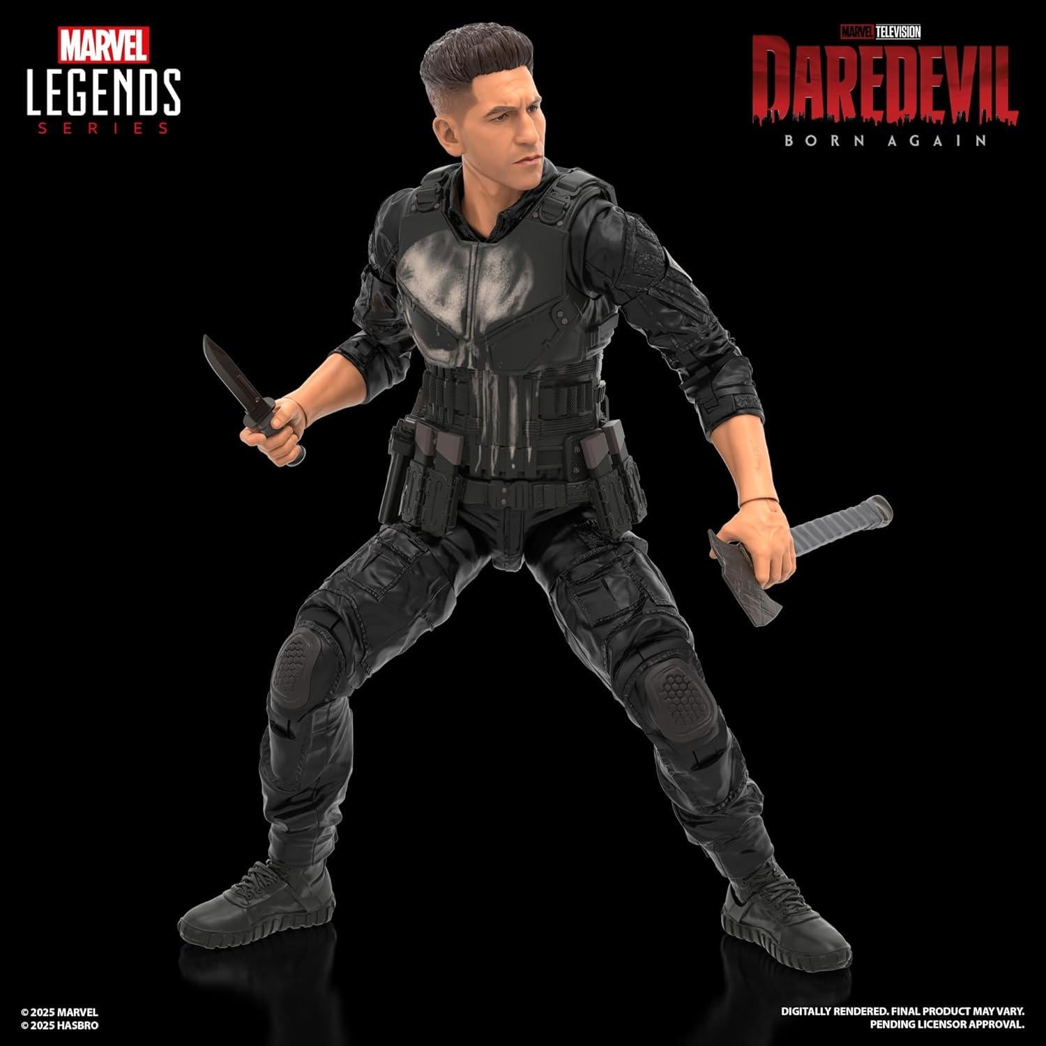 Figura de Acción Punisher Marvel Legends 15 cm Hasbro