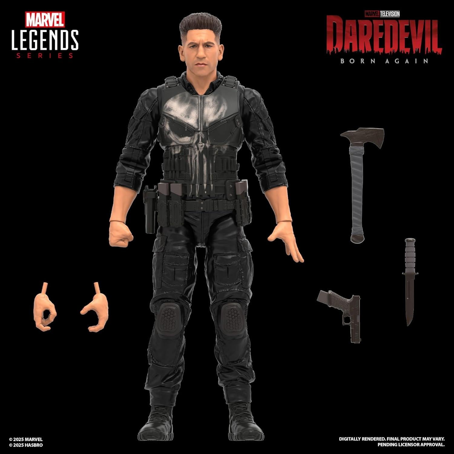 Figura de Acción Punisher Marvel Legends 15 cm Hasbro