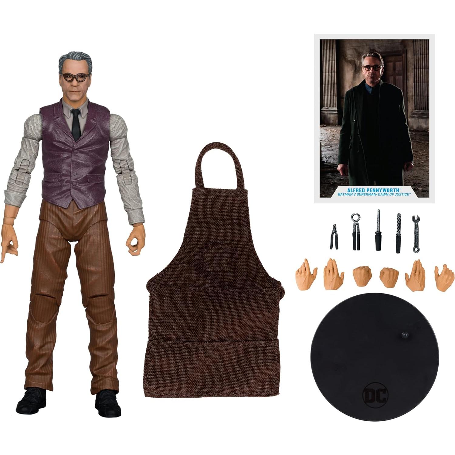 Figura de acción McFarlane Toys Alfred Pennyworth 18 cm