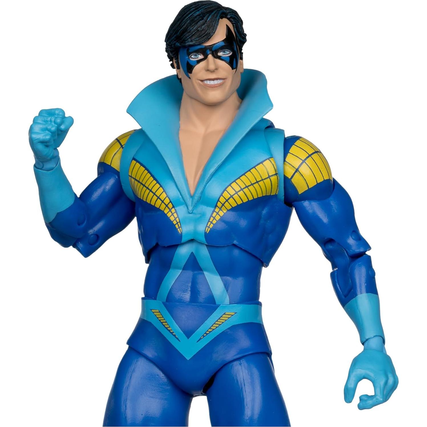 Figura de acción Nightwing McFarlane Toys 17.78 cm con coleccionable