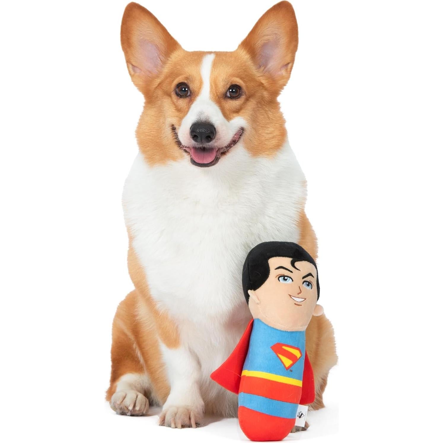 Juguete de Peluche para Perros DC Superman 20cm con Squeaker
