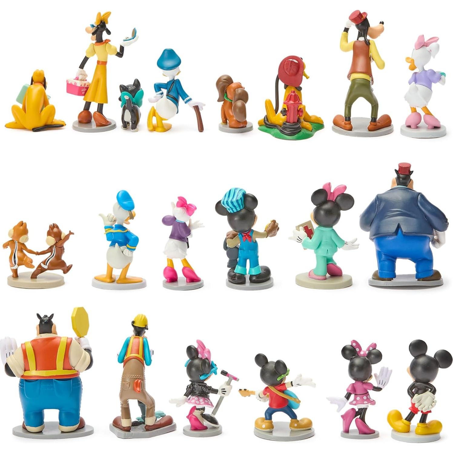Conjunto de Figuras Mega Disney Mickey Mouse - 20 Figuras