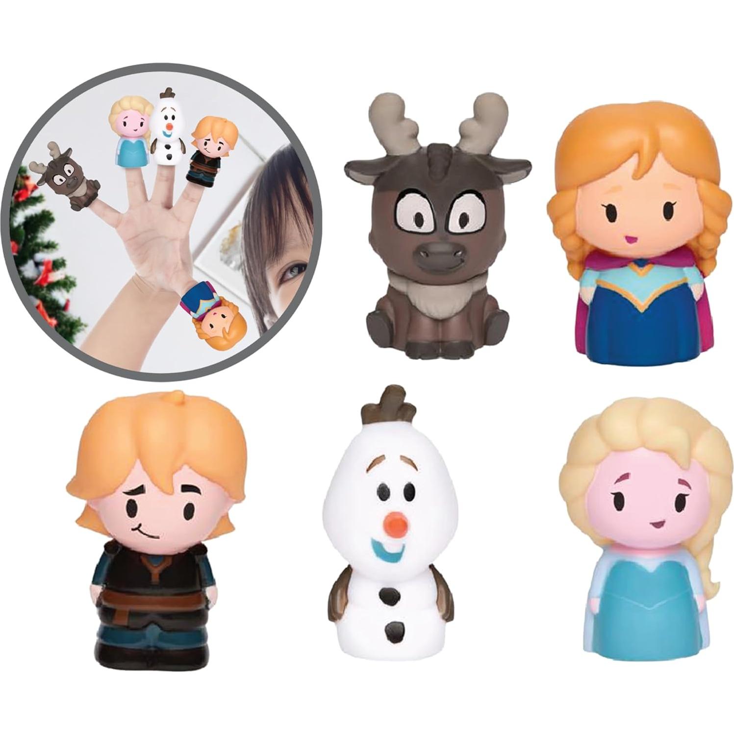 Set de Baño Frozen 11 Piezas - Juguetes y Títeres de Dedo